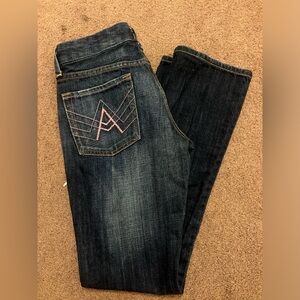 7 For All Man Kind dark blue jeans
